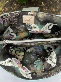 Turquoise Renegade - Western-Inspired Turquoise Faux Leather Handbag with Silver Hardware & Statement Ring Detail