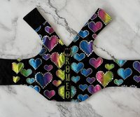 "Romeo" Million Dollar Baby small breed dog harness - Handmade - adorned with massive amounts of Austrian Crystals - One of a kind