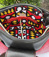 Custom Crocodile large handbag with matching sunglass case— Premium Faux Leather - wow!