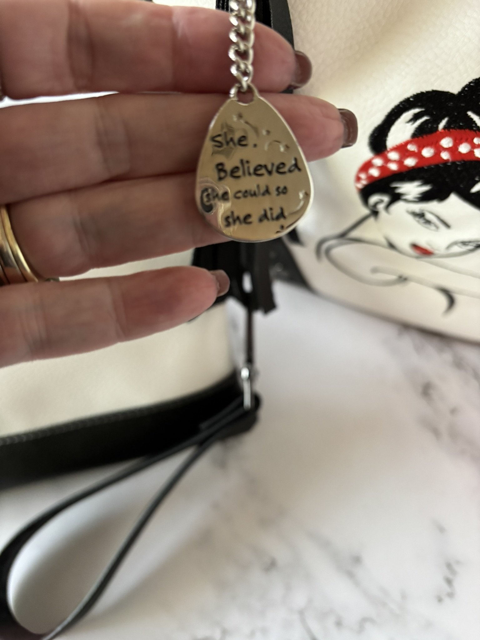 The Empower Handbag - Accessories Included - Be like Rosie!