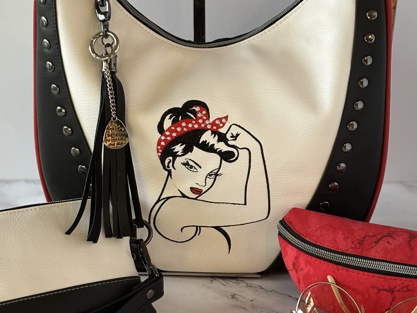 The Empower Handbag - Accessories Included - Be like Rosie!