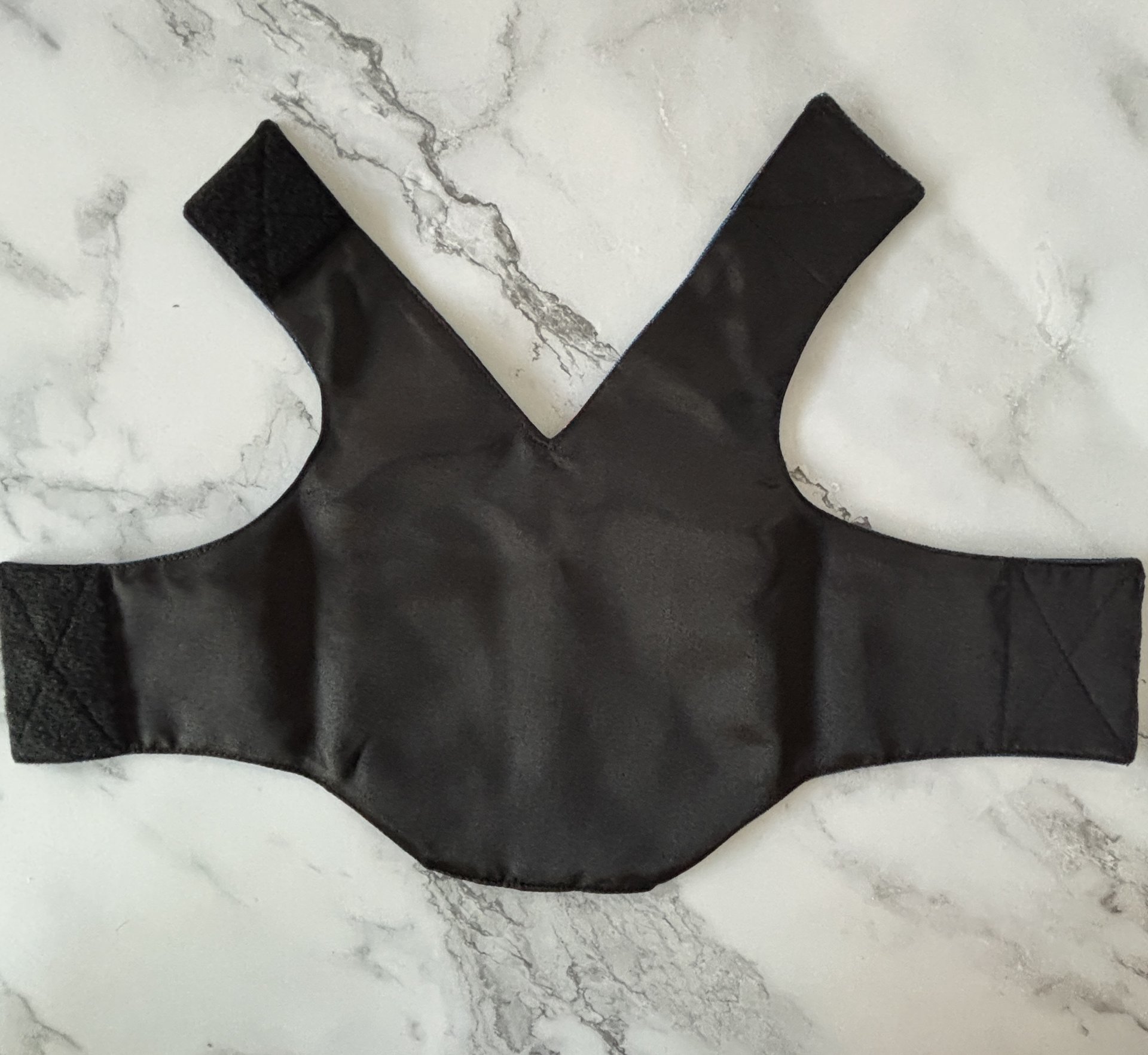 Denim dog harness for the fashionable, relaxed pup - One of a kind - Handmade Aztek style denim small dog vest with D-ring